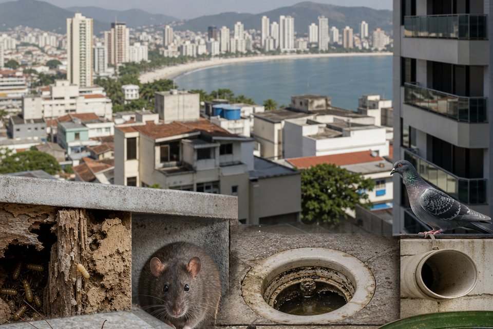 7 erros que abrem caminho para pragas em casa e no comércio